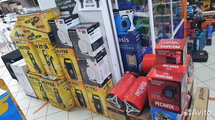 Новый Тепловая пушка Eurolux 2000K на гарантии