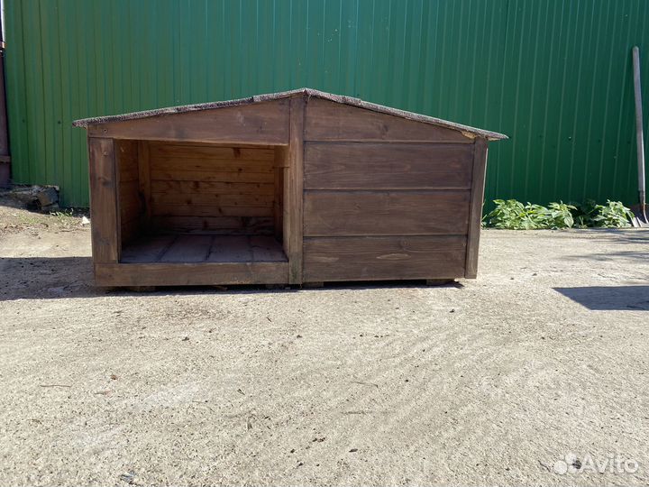 Будка для собаки утепленная