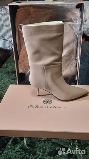 Сапоги женские натуральная кожа