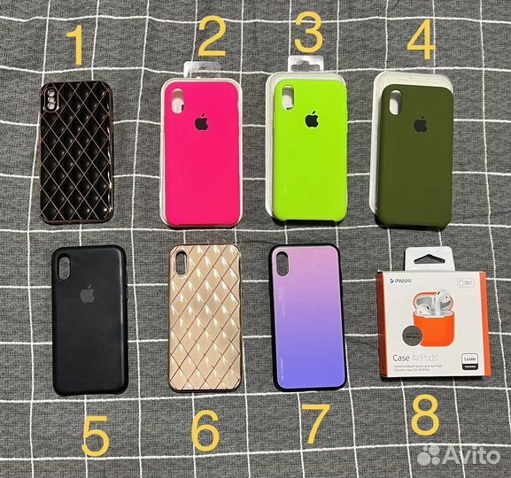 Чехол на iPhone Х iPhone Xr iPhone Xs airpods