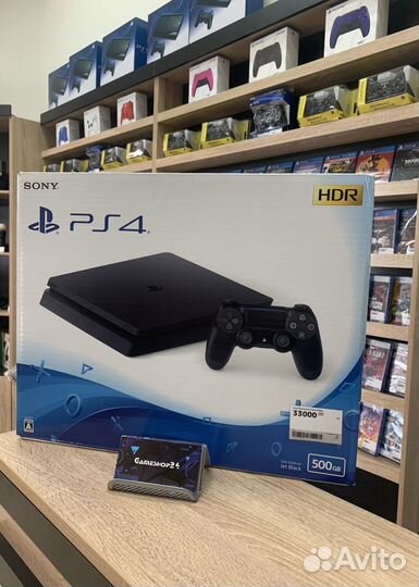 Новая/Sony PlayStation 4 Slim 500 gb+Гарантия