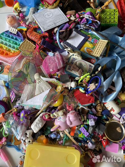 3 огромных пакета игрушек 1 лот