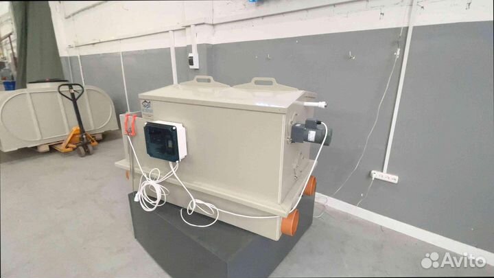 Барабанный фильтр для узв, пруда 100м3