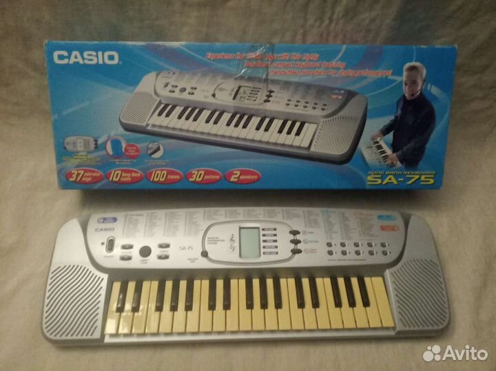 Детский синтезатор casio SA-75