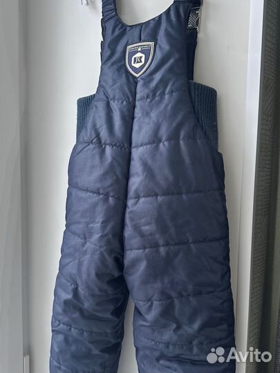 Полукомбинезон зимний для мальчика 92/98