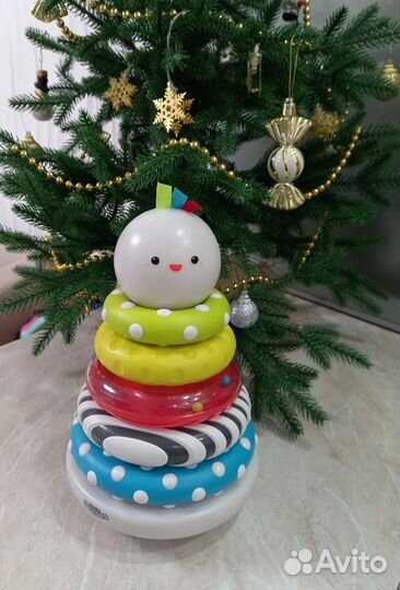 Elcигрушка 2в1 ELC Пирамидка