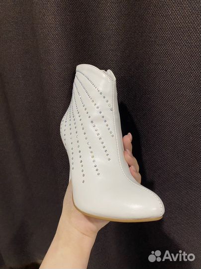 Свадебные ботильоны 36 р