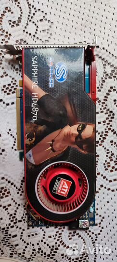 Видеокарта Sapphire ATI Radeon HD4870 1Gb ddr5