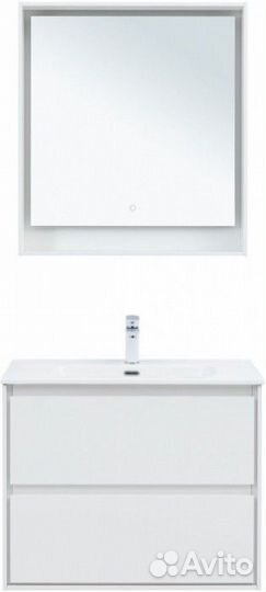 Мебель для ванной Aquanet Милан 80 белая