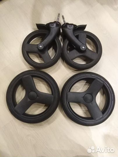Колеса силиконовые для коляски новые