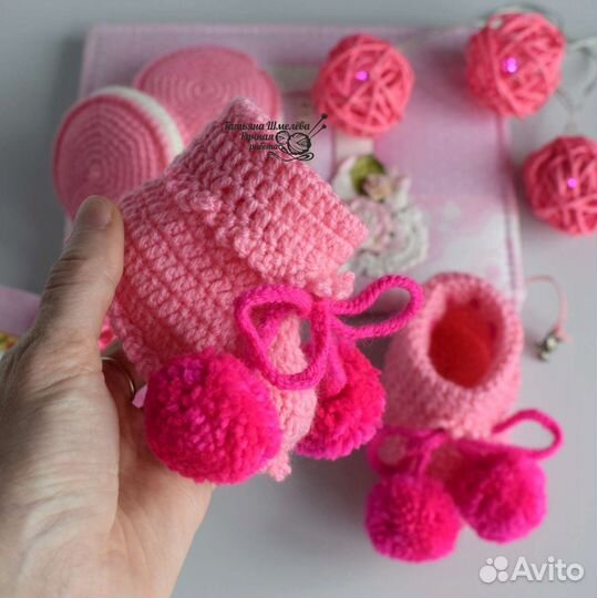 Пинетки для девочки