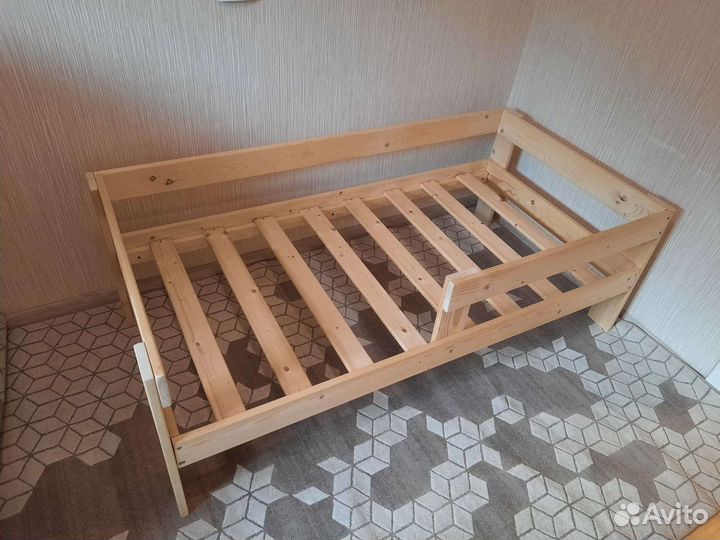 Кровать деревянная детская 70х140 и другие размеры
