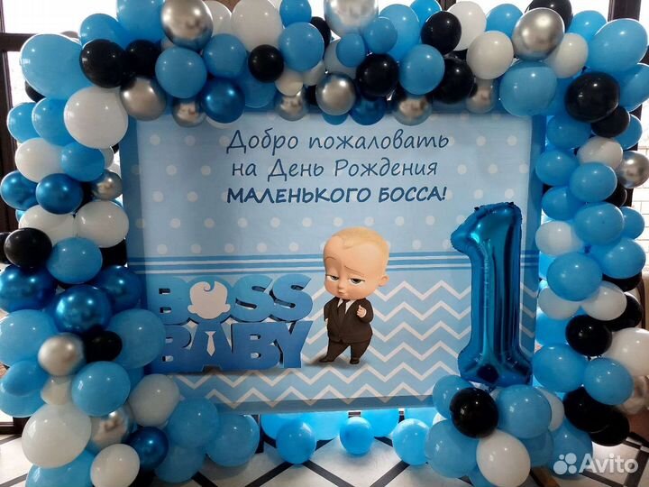 Баннер на день рождения