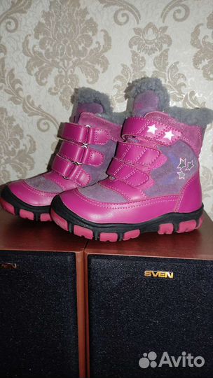 Ботинки детские зимние для девочки