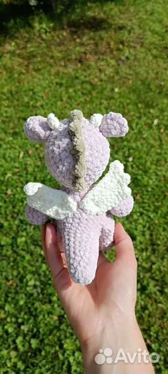 Вязаный дракончик