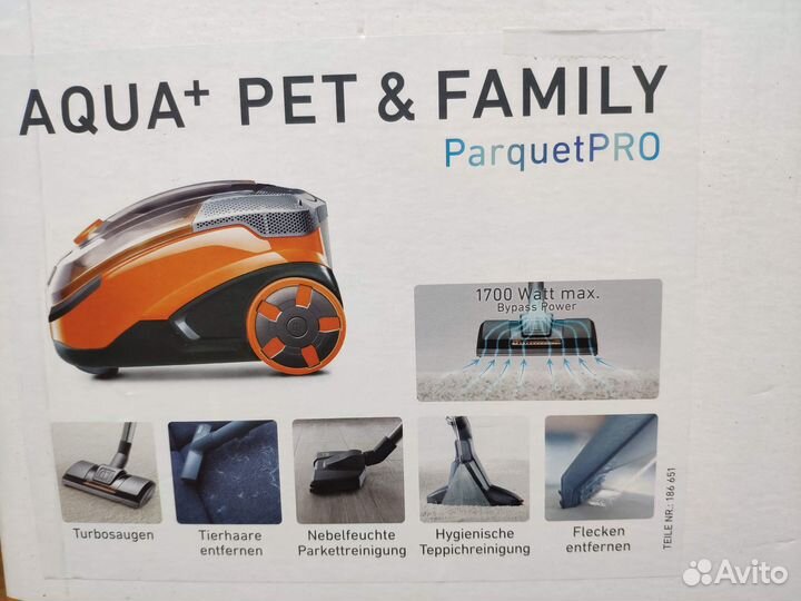 Новый пылесос Thomas Aqua Pet&Family Parquet Pro