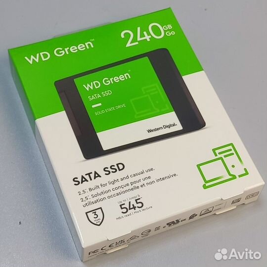SSD WD Green 240Gb WDS240G3G0A