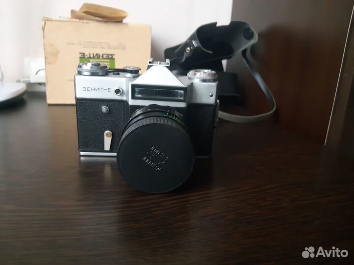 Фотоаппарат Zenit E (с чехлом и упаковкой)
