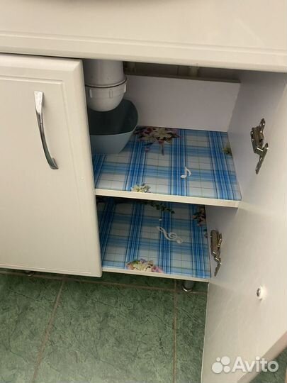 Тумба для ванной с раковиной и зеркало/шкафчик