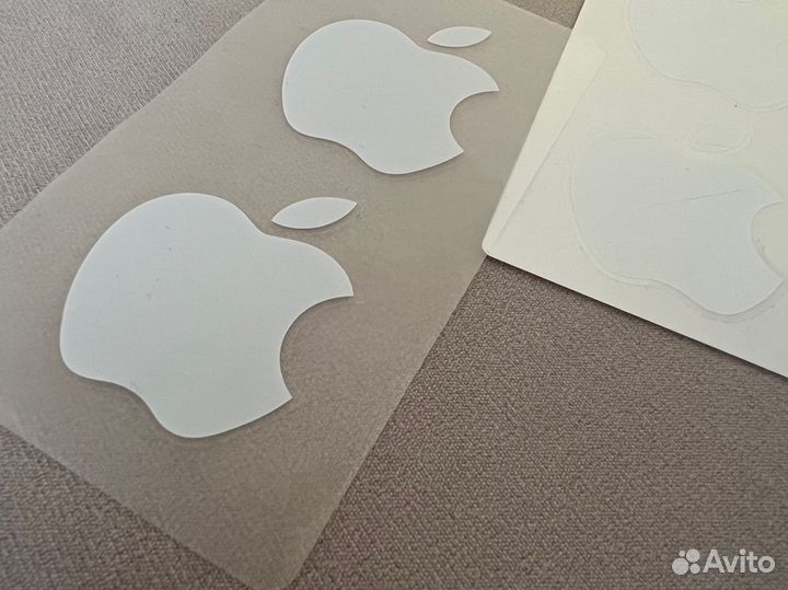 Набор оригинальных наклеек Apple 6 штук