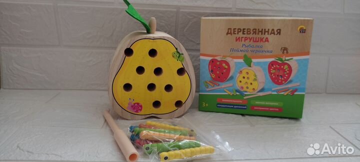 Деревянные развивающие игры