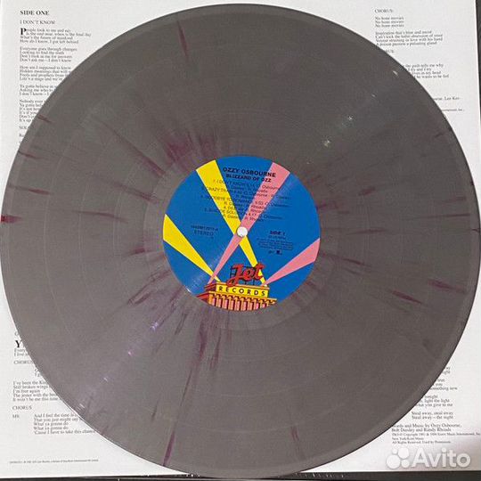 Ozzy Osbourne - Blizzard Of Ozz (LP) Colored