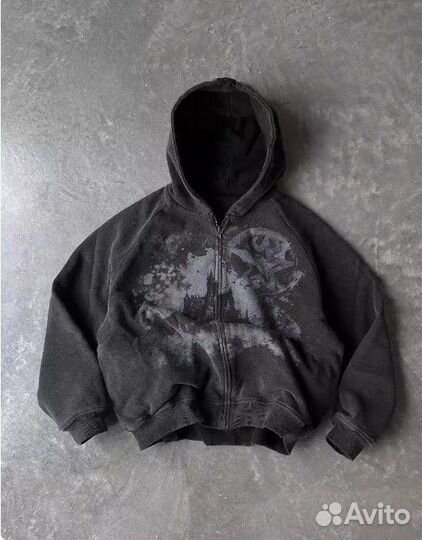 Зип-худи оверсайз