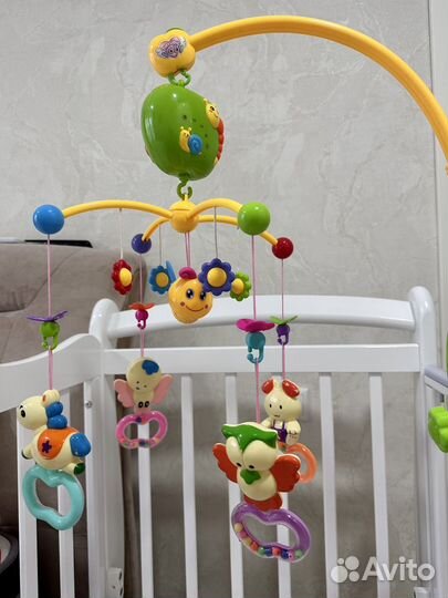 Музыкальный мобиль happy baby