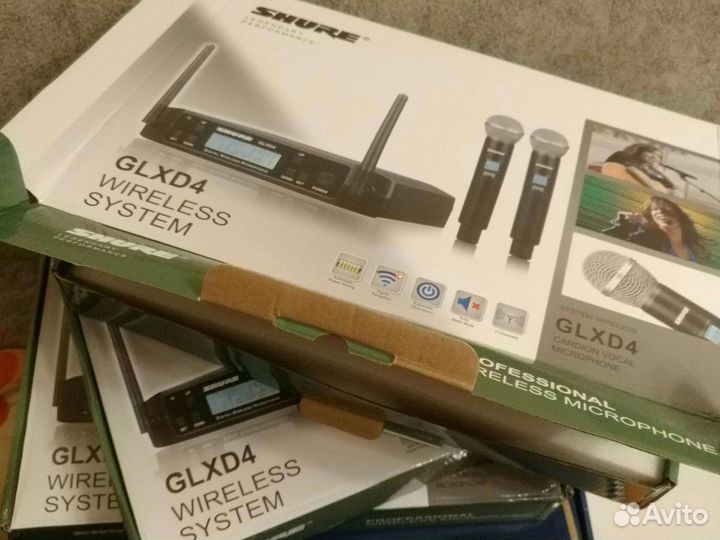 Радиомикрофоны Shure SLX 24,G-Mark, qlxd4