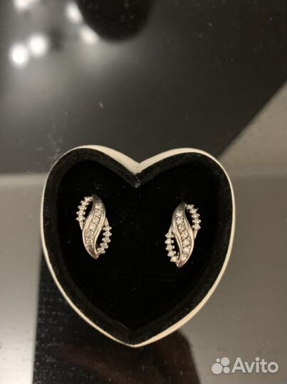 Серебряные серьги