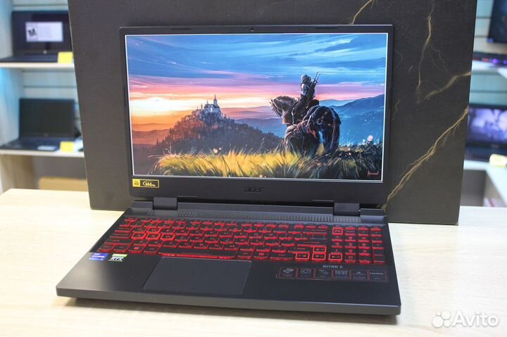 Acer Nitro 5/14ядер.Соrе i7/RTX/16gb/SSD/IPS/144Hz