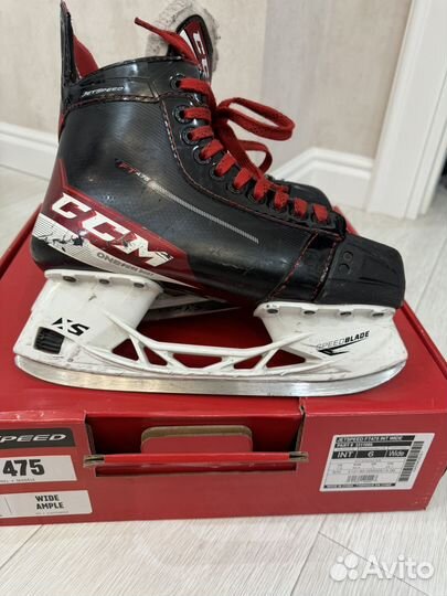 Коньки хоккейные CCM jetspeed FT475 SR regular