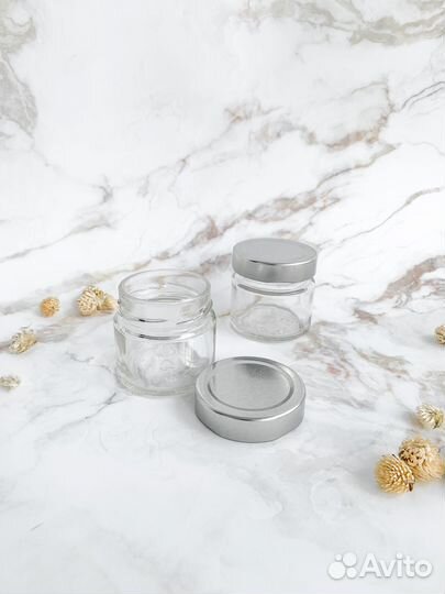 Баночки стеклянные 100 мл