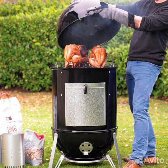 Коптильня Weber Smokey Mountain Cooker 47 черный