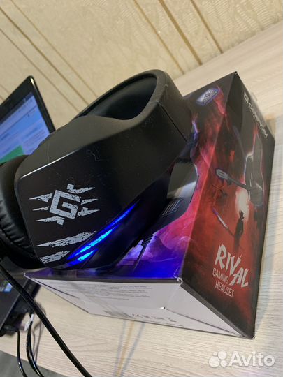 Игровые наушники defender Rival