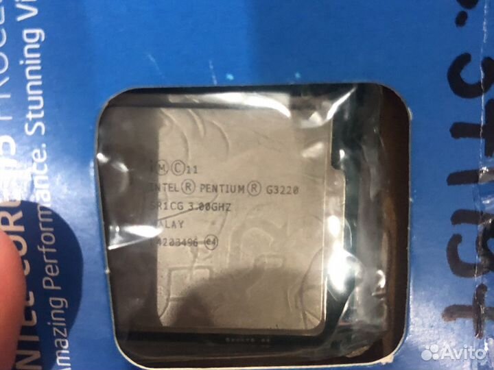 Intel pentium g3220 с боксовым кулером