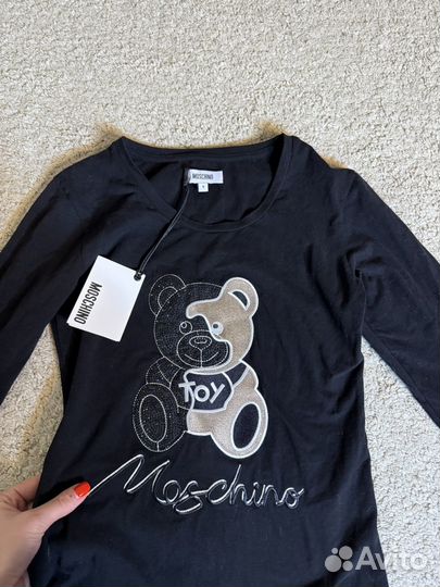 Лонгслив Moschino оригинал новый S