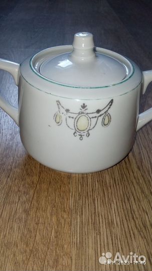 Сахарница фарфоровая СССР