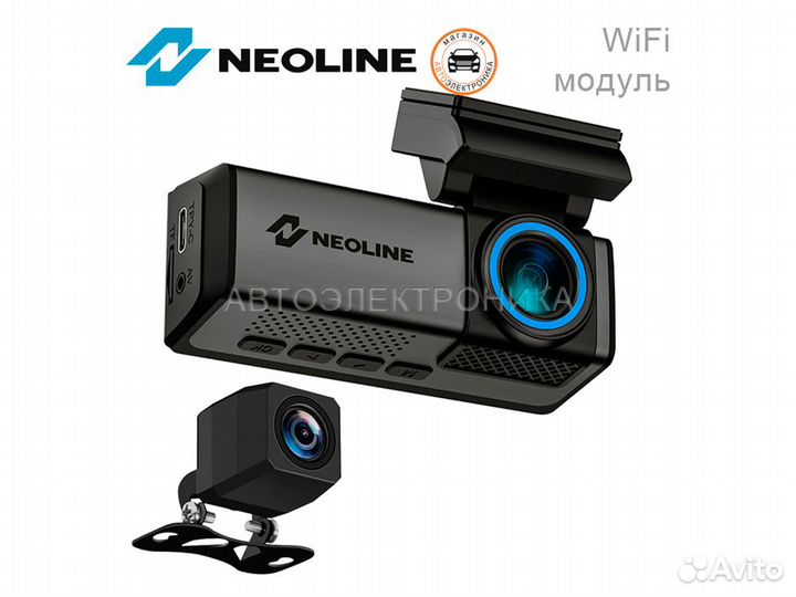 Видеорегистратор Neoline Flash 2K Wi-Fi Dual