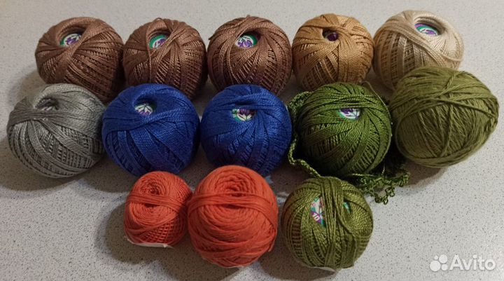 Вязальные нитки 