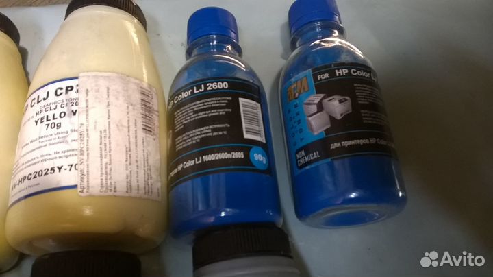 Цветной тонер для HP color LJ 2600/1600 и другие