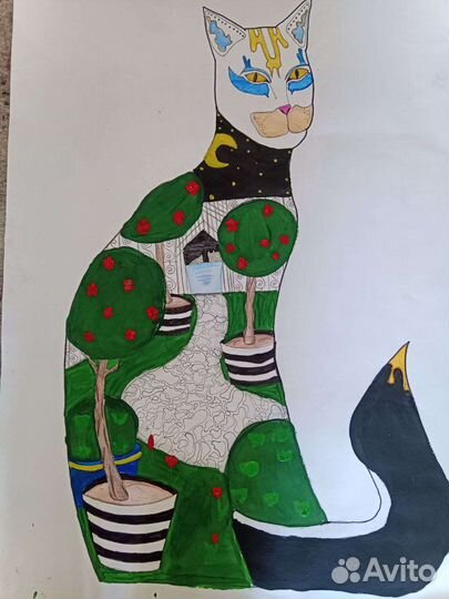 Рисунок кота