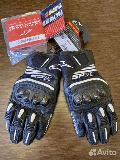 Новые перчатки Alpinestars SP X Air V2. Sizе: L