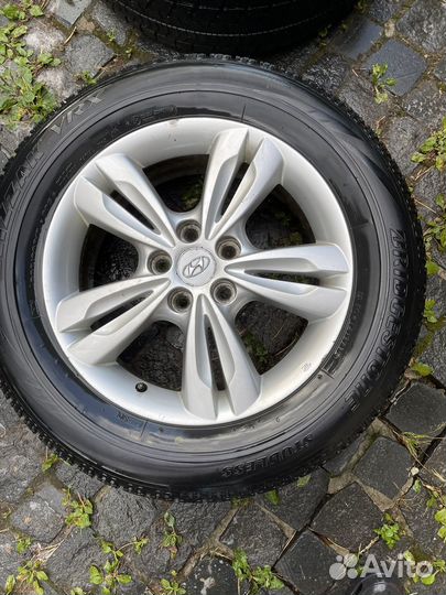 Литые диски с резиной r17 225/60 Hyundai ix35