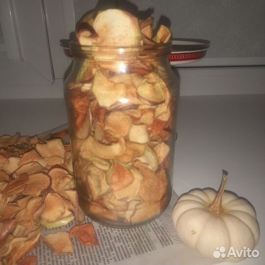 Сушеные яблоки