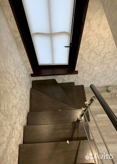 Перила деревянные с монтажем