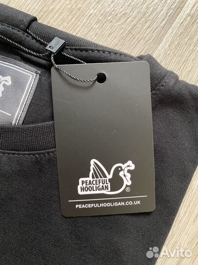 Футболка peaceful hooligan