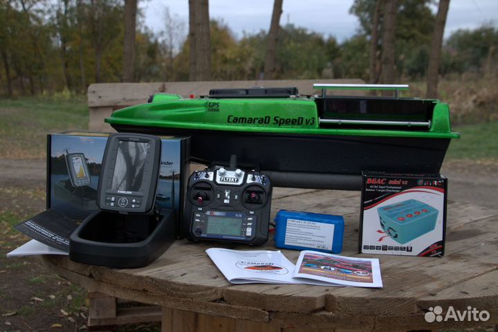 CamaraD Ultra Green Metallic - эхолот TF500,25А