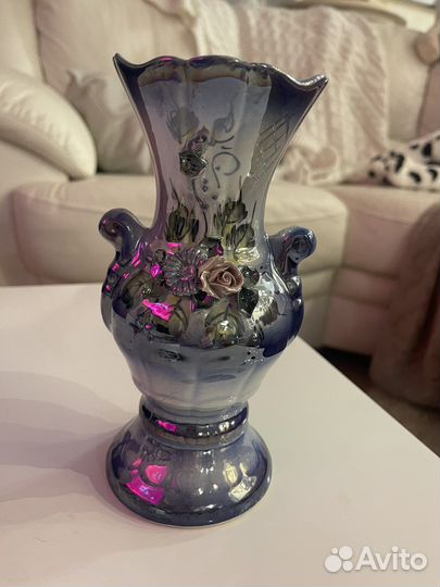 Керамическая Ваза перламутровая кувшин кофейник