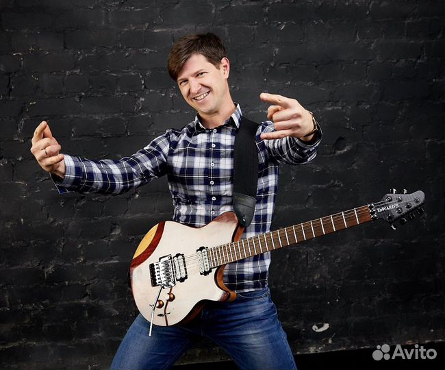 Гитарист с живым вокалом на праздник, мероприятие